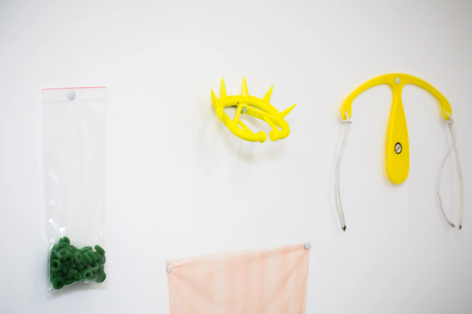 Modern farming tools collection, featuring castration rings, calf weaner and sheep prolapse retainer. Photo: Document Photography.
