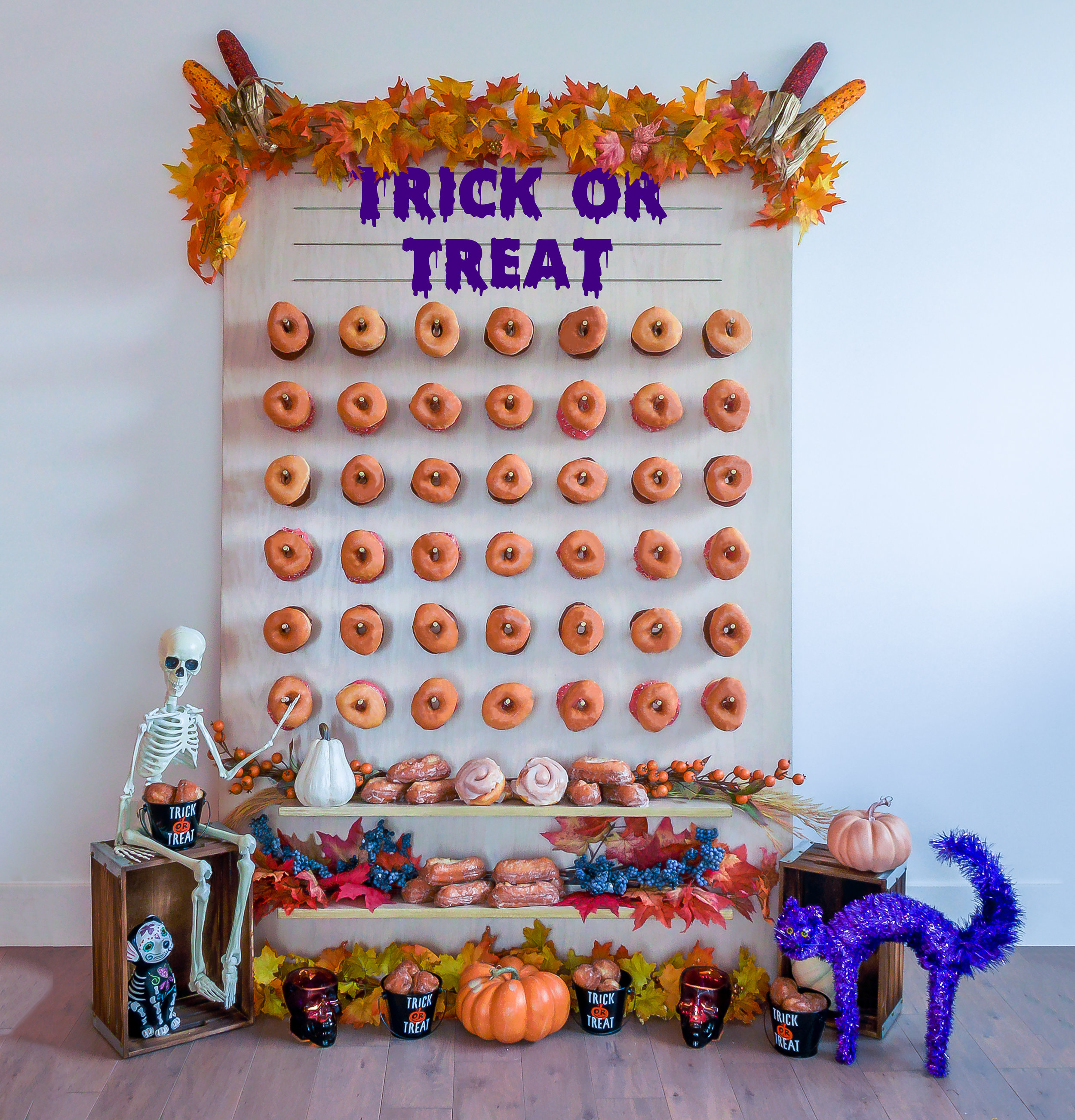 Halloween Donut Wall || Primo's Donuts Los Angeles