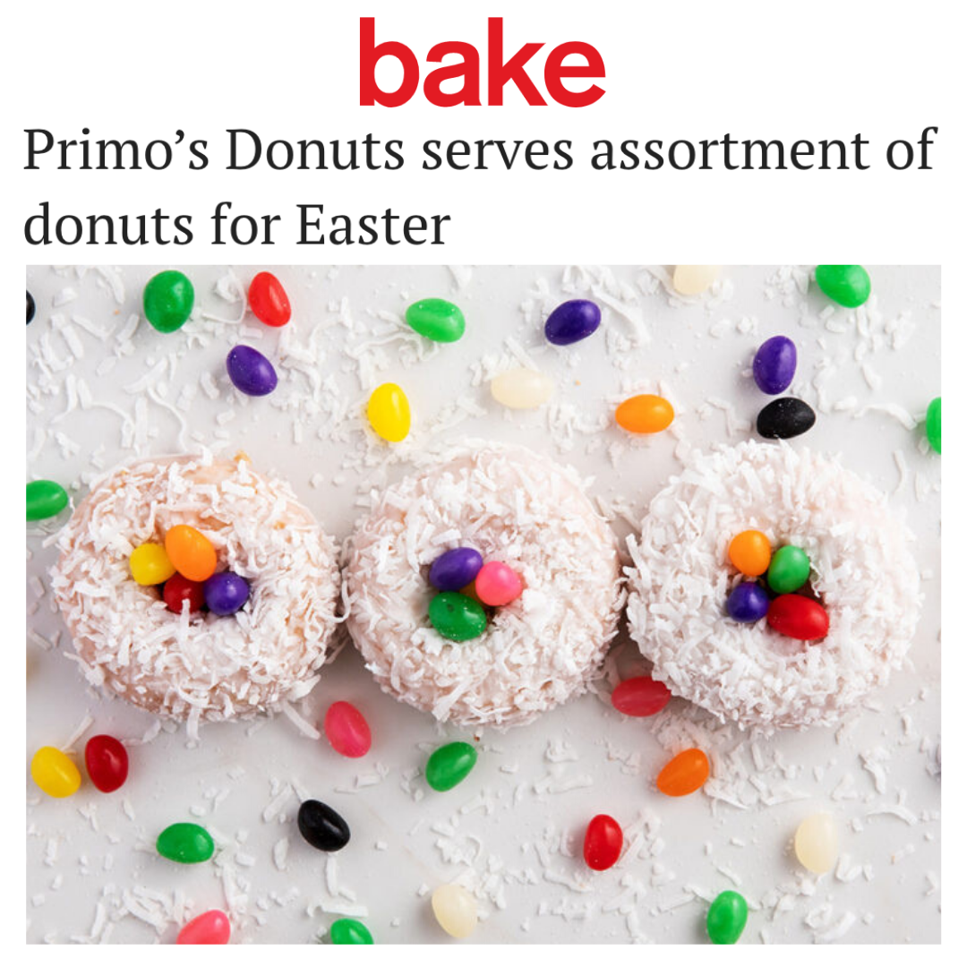 Easter Donuts, Primo's Donuts || Bake Magazine