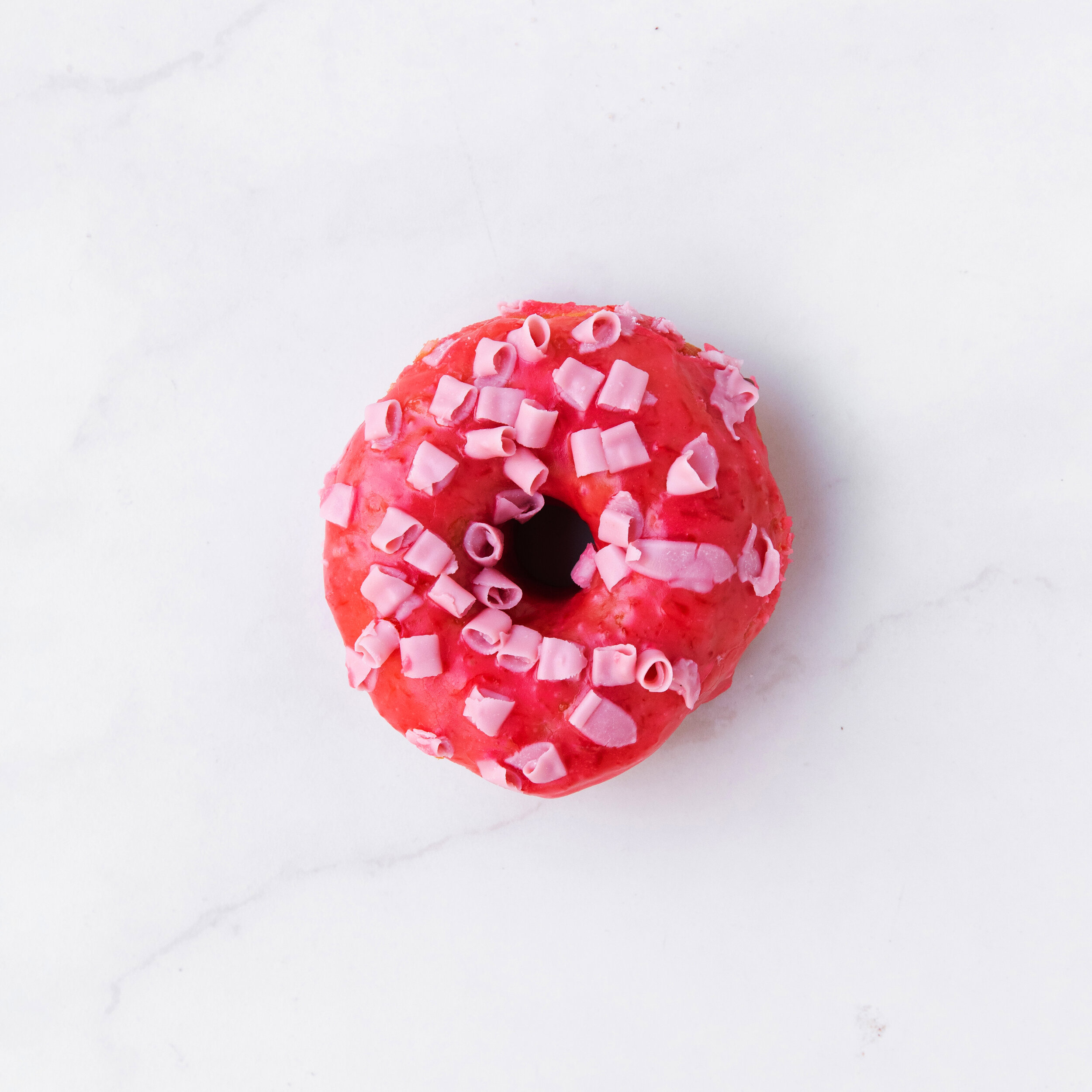 Red Mother's Day Donut