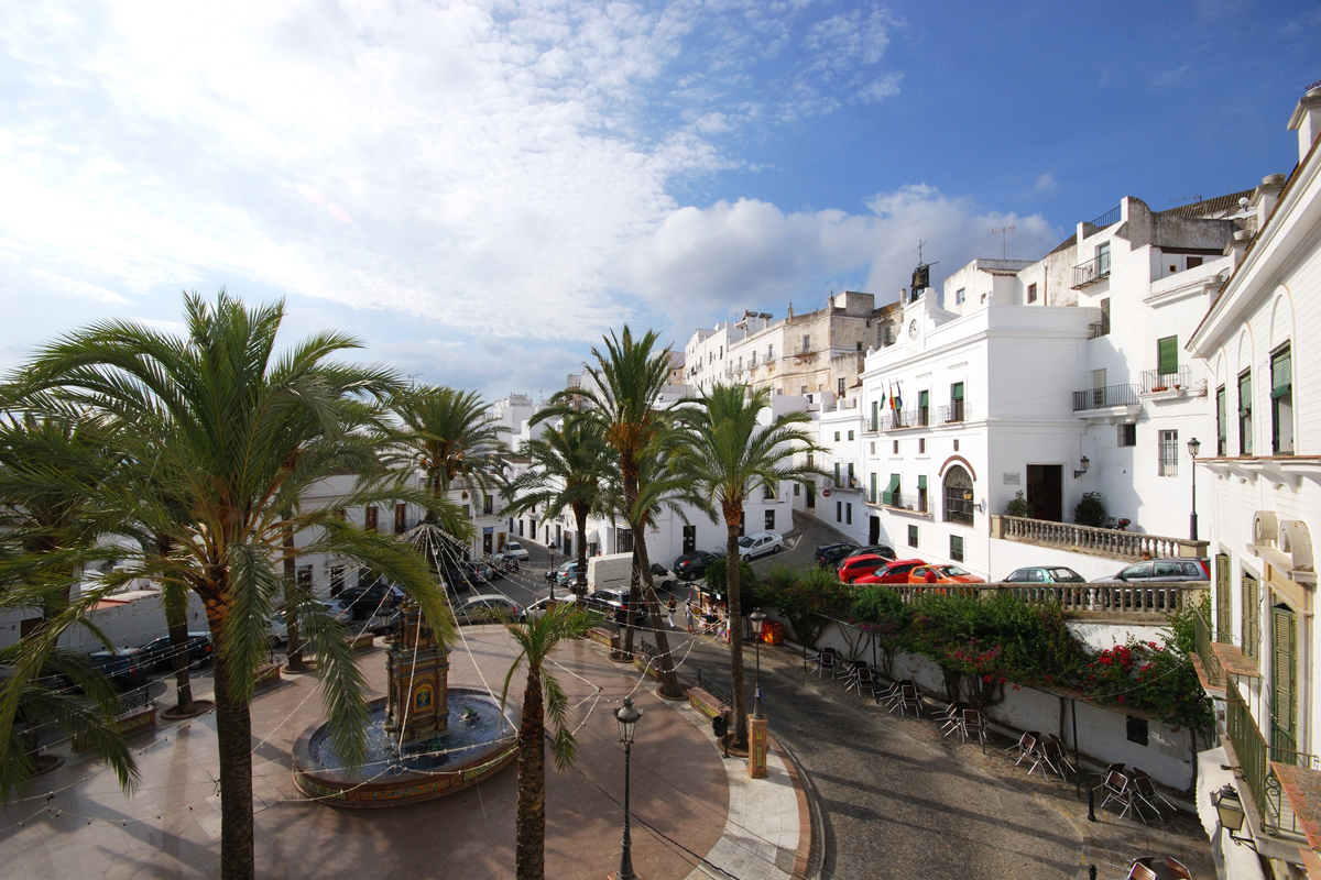 Plaza de España. Vejer de la Frontera, Cádiz.
