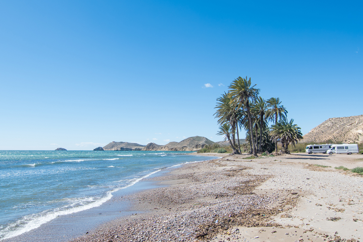 Qué ver en Pulpí. Playa de las Palmeras.