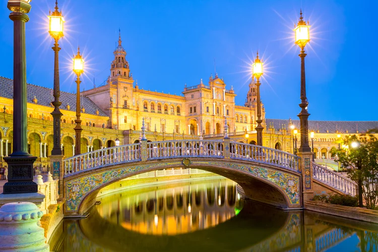 Plaza de España de Sevilla.