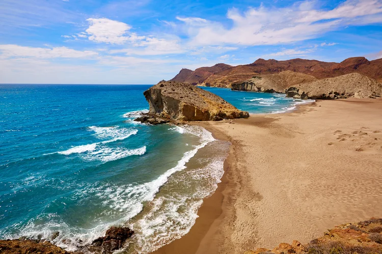 Parque Natural de Cabo de Gata (Almería) - Playa de Mónsul.