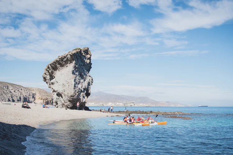 Parque Natural de Cabo de Gata (Almería) - Playa de los Muertos.