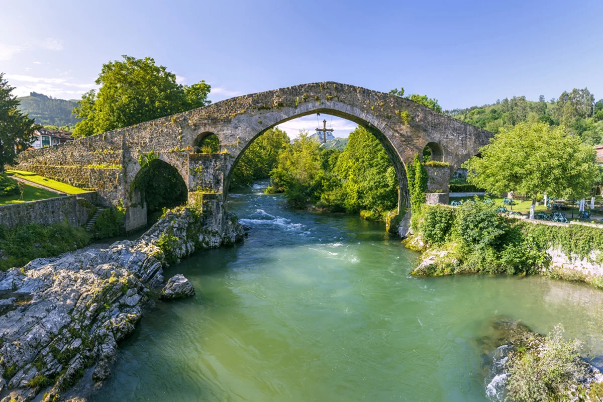 Los puentes más bonitos de España - Puente Romano de Cangas de Onís