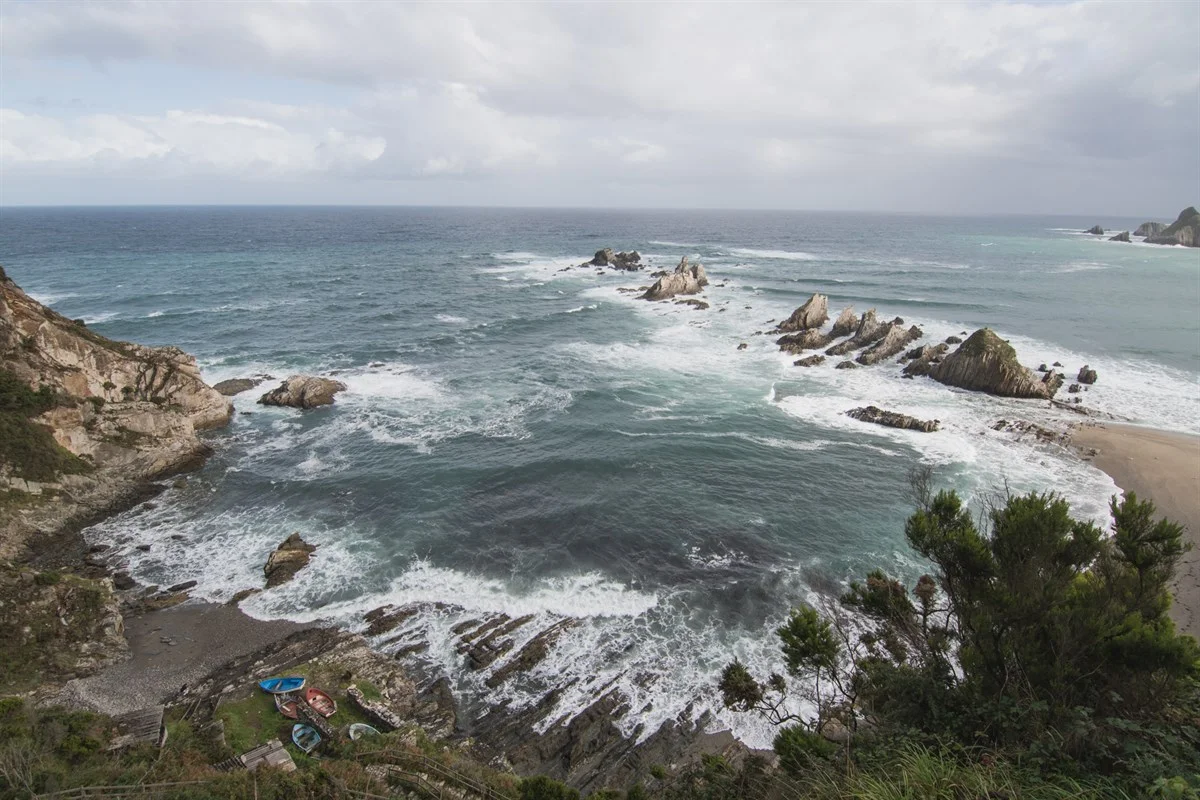 Las playas más bonitas de Asturias - Playa de la Gueirua