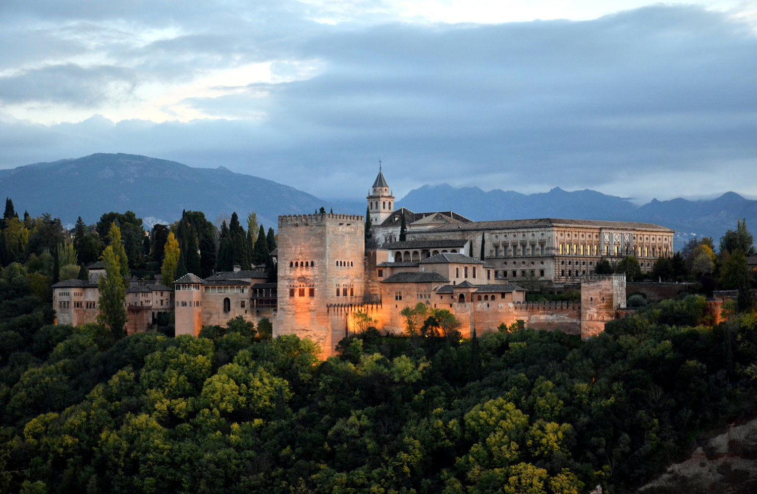 erupción Aburrido cartel La Alhambra de Granada | Sitios de España