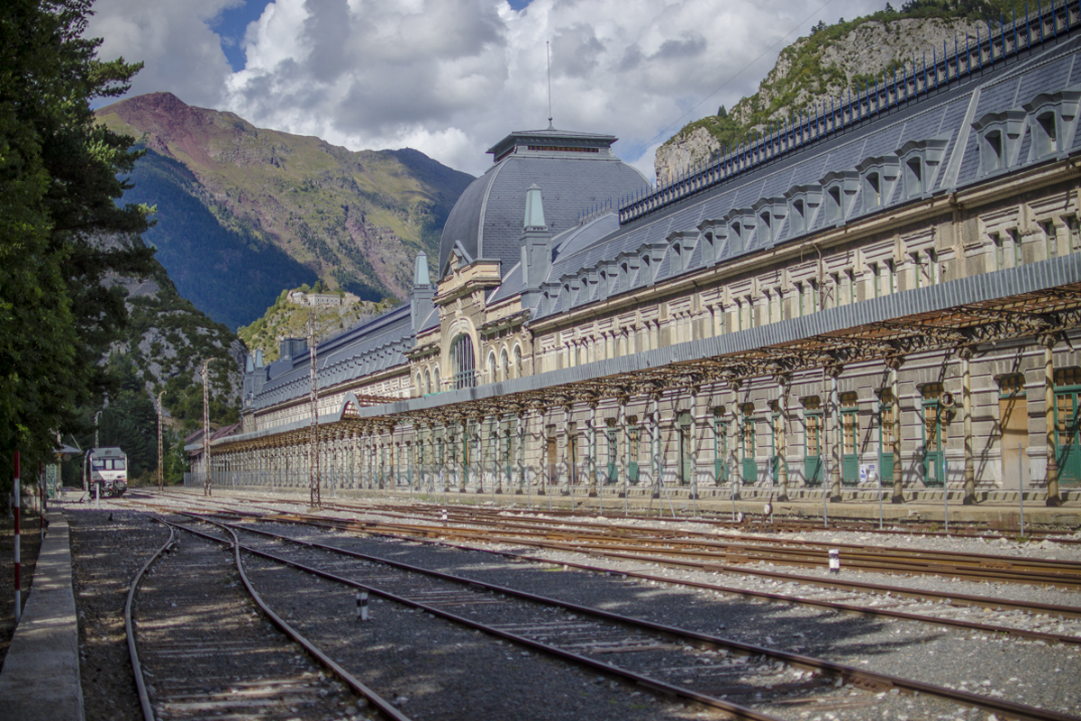 Estación Internacional de Canfranc (Huesca)