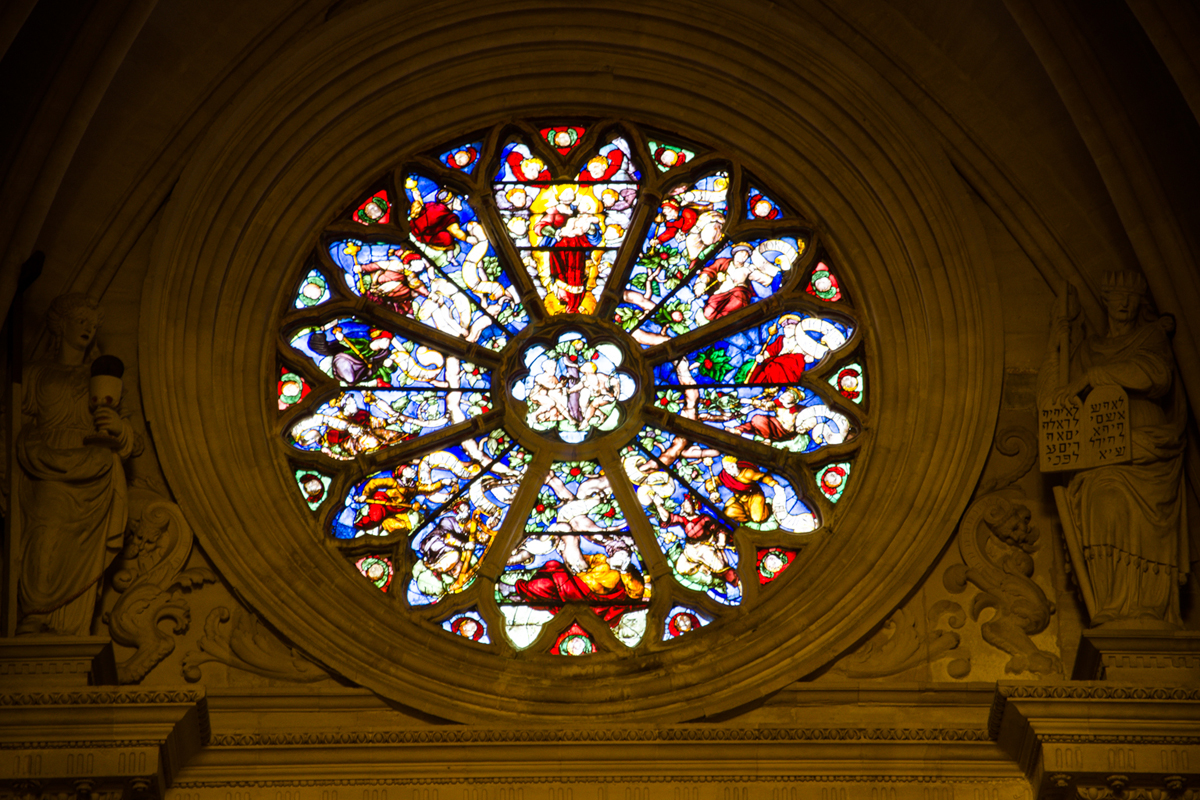 Catedral de Cuenca - Rosetón gótico