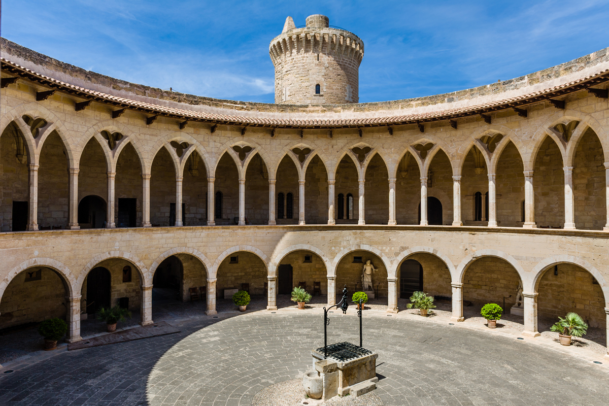 Castillo de Bellver (Palma de Mallorca) - Patio central