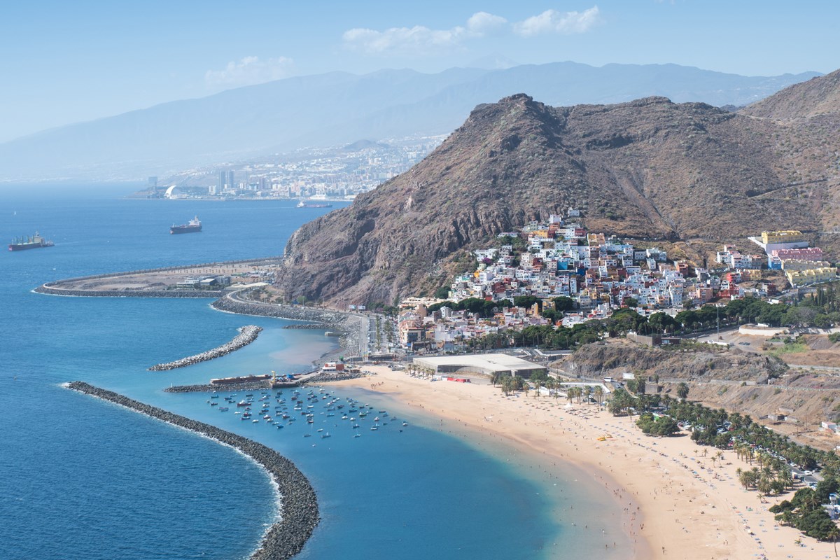 Qué ver en Tenerife - Playa de las Teresitas