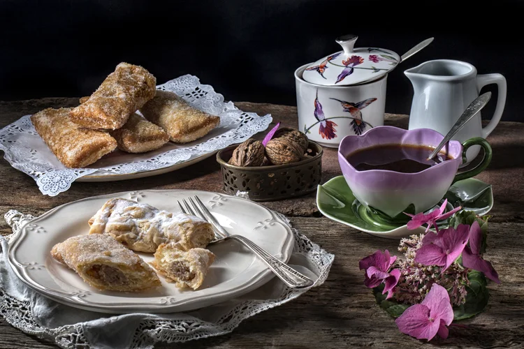 Platos típicos de Asturias - Casadielles / Fotografía: Turismo de Asturias - joaquinfanjul.com
