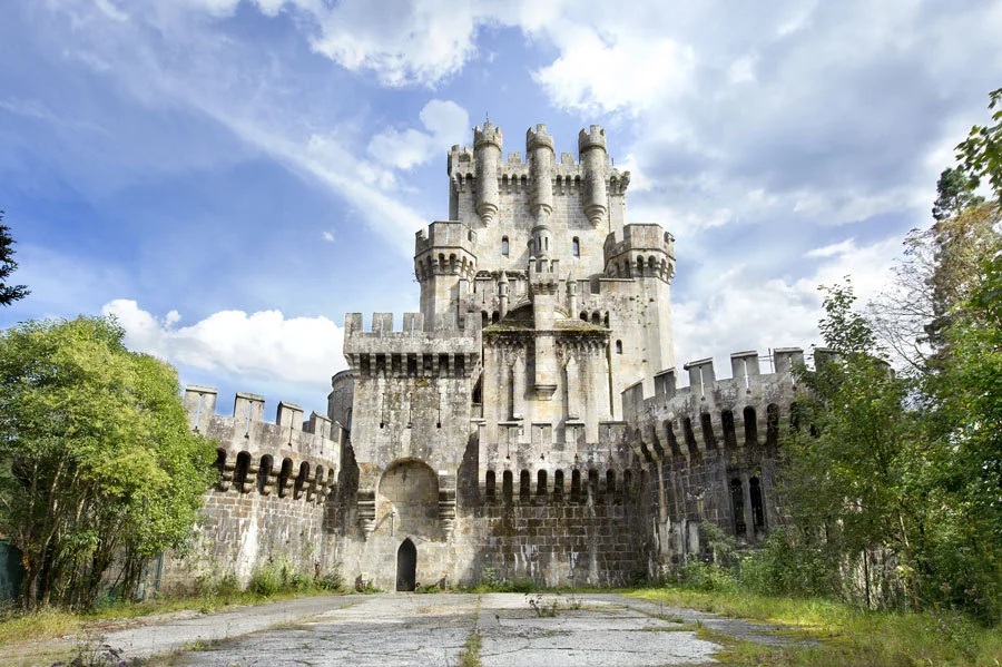 Los castillos más bonitos de España - Castillo de Butrón (Vizcaya)