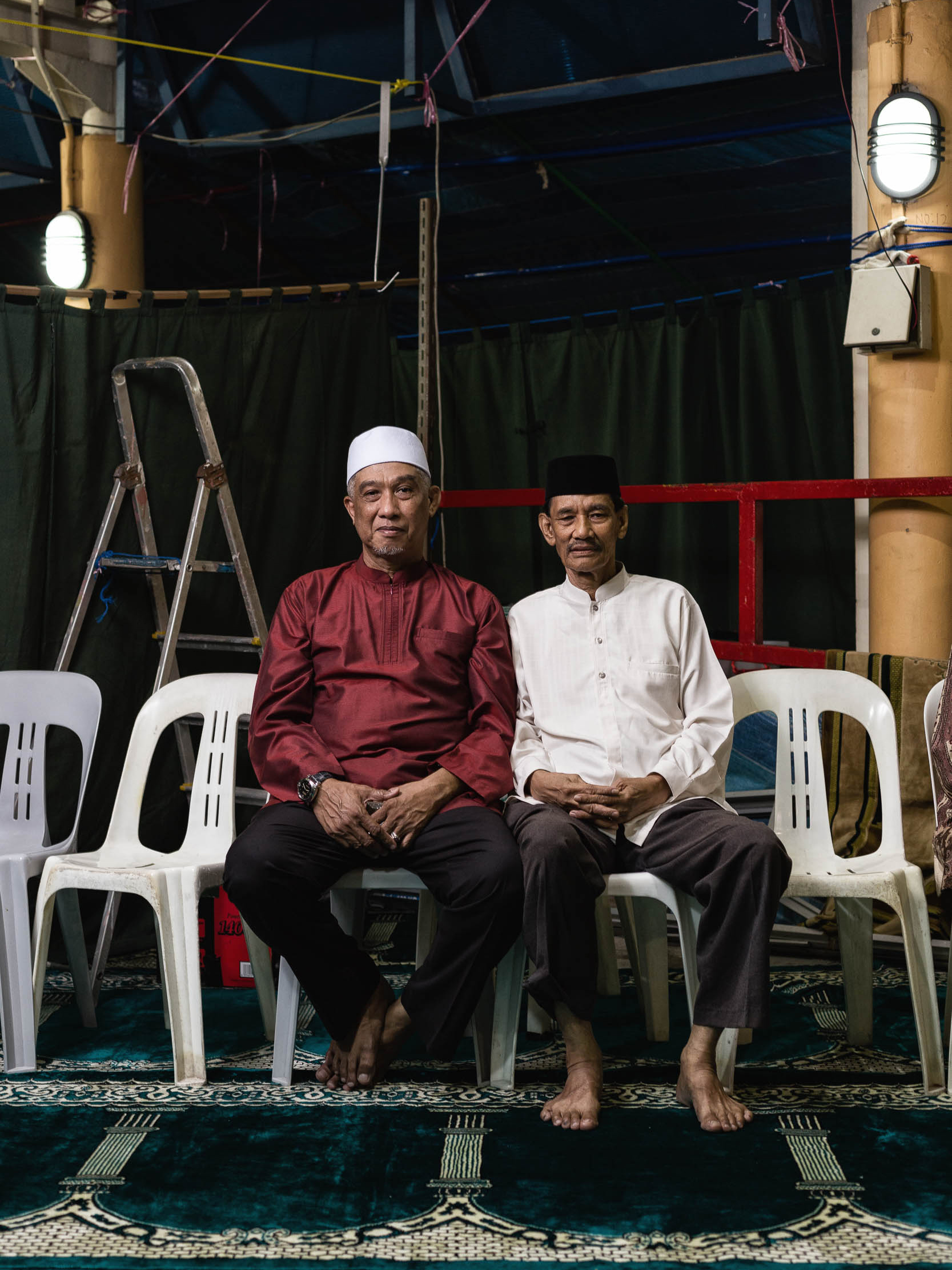 It was a community – people and volunteers who lived near Block 647B Jurong West St 61 – that used to be tight-knit, lamented civil servant Haji Rashid (left). They used to have regular religious gatherings together. But as families shifted homes, they only have sufficient manpower to organise tarawih prayers during Ramadan and the morning Eid-ul Fitr prayers. As the newly-built Masjid Maarof – two bus stops away – opens its doors at the end of the year, the 63-year-old feels that it is time for his committee to step down and close the space. Maybe the mosque would be the best option, as they do not have younger volunteers who are willing to take over, Haji Rashid said. It will be sad giving up the space he said, reflecting on their old age. But if there is a chance to continue, they will hold on to it. Meanwhile retiree Encik Abdullah (right), 73, is more hopeful in continuing the space at 647B Jurong West St 61. He gets satisfaction when people come to the musollah and do their tarawih in congregation as a community, especially the youth. He would also encourage the young to lead the prayers. 