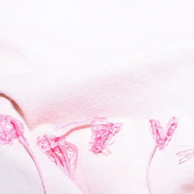 &lsquo;NOT A STITCH&rsquo;

This collaborative project for Pervilion takes a contrarian approach to branding.

Thank you 💗 to the artists:

Photography: Lucy Sparks
Embroidery: Kimberley Cookey-Gam
Concept: Simon Whybray