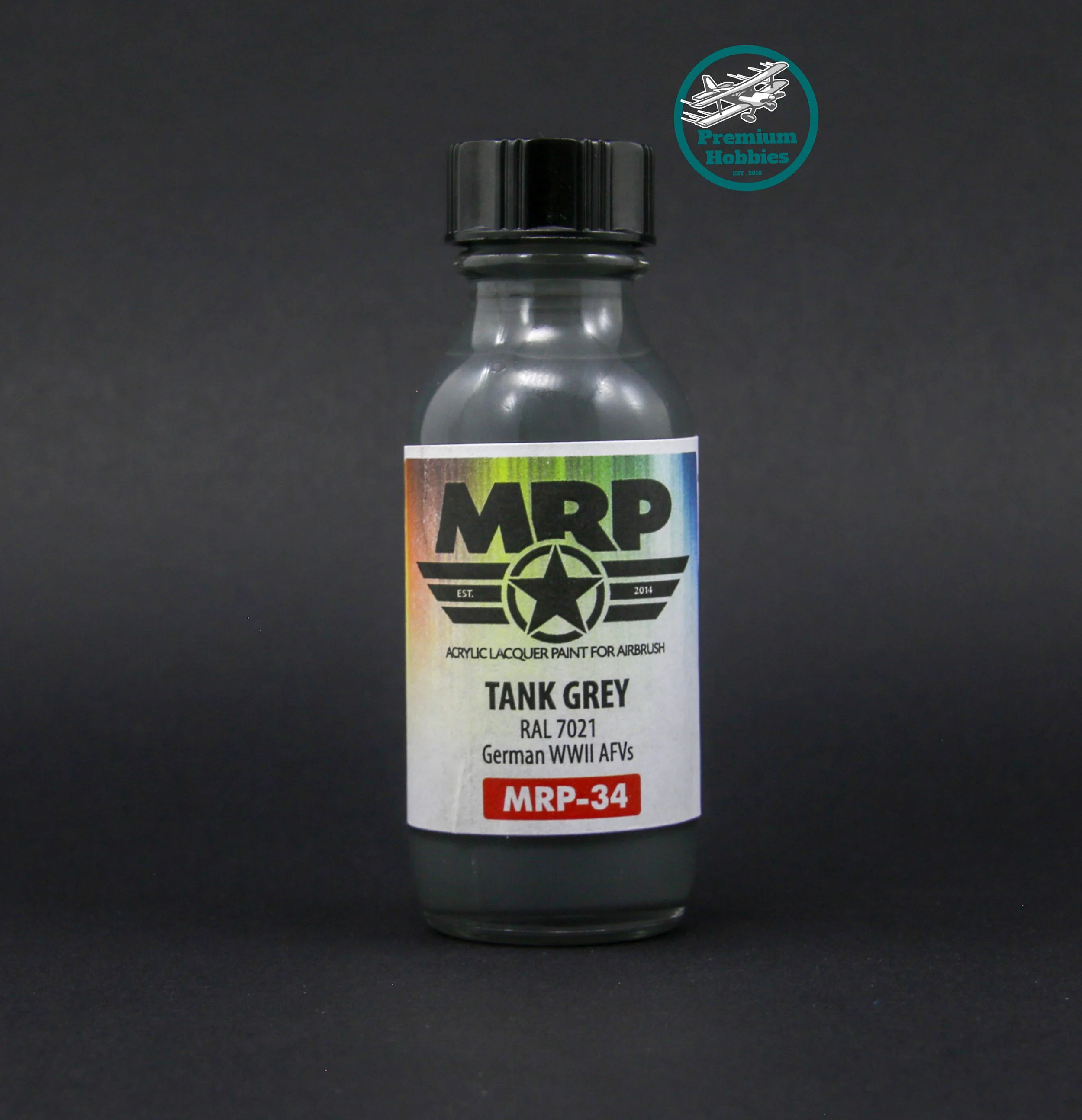 MRP-34 Tank Grey (RAL 7021)