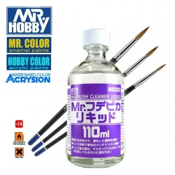 Mr Hobby, Mr Brush Cleaner Liquid T118