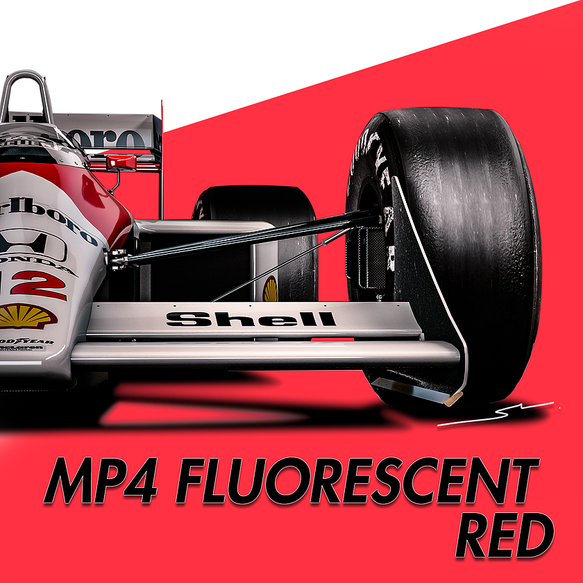 Splash Paints, MP4 Fluorescent Red SP-132