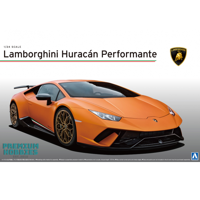 Aoshima 1/24 Lamborghini Huracan Performante - AOS05600