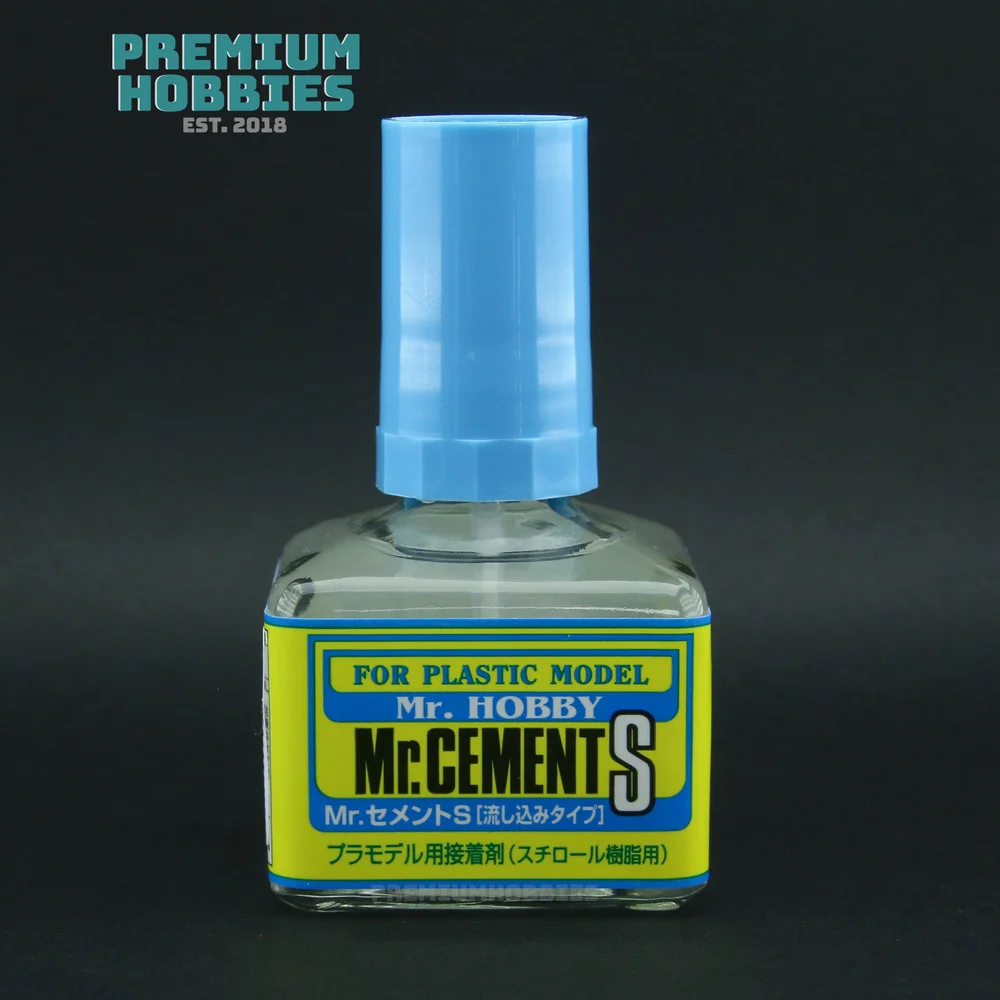 Mr Cement S 40ml - Colla Per Modellismo Mr Hobby MC-129