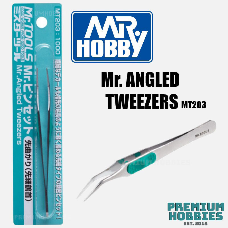 Angled Tweezers