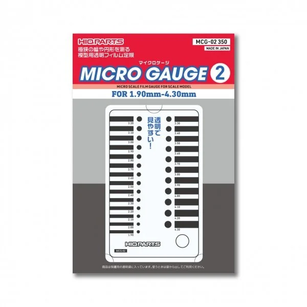 Hiq Parts Micro Gauge 2 1 9 4 3 Mm Premium Hobbies