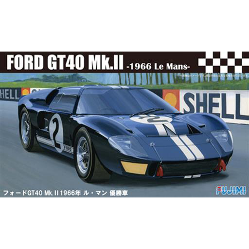 Fujimi 1/24 Ford GT40 Mk-II `66 LeMans Winner - F126036