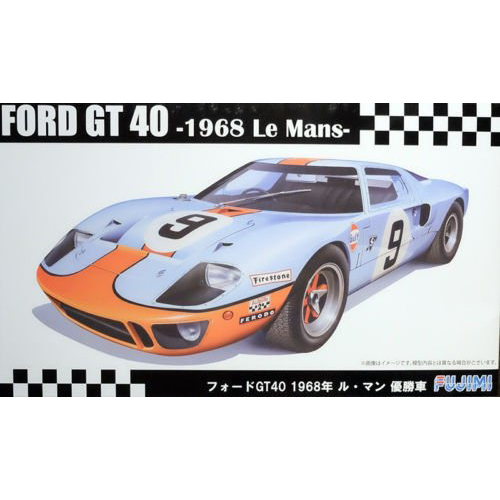 Fujimi 1/24 Ford GT40 `68 LeMans Winner - F126050