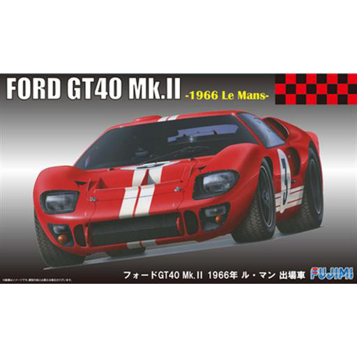 Fujimi 1/24 Ford GT40 `66 LeMans - F126067