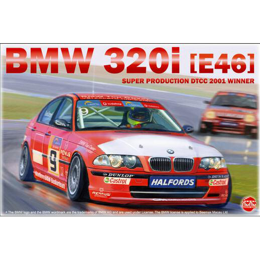 Nunu 1/24 BMW 320i E46 DTCC 2001 Winner - NU-24007
