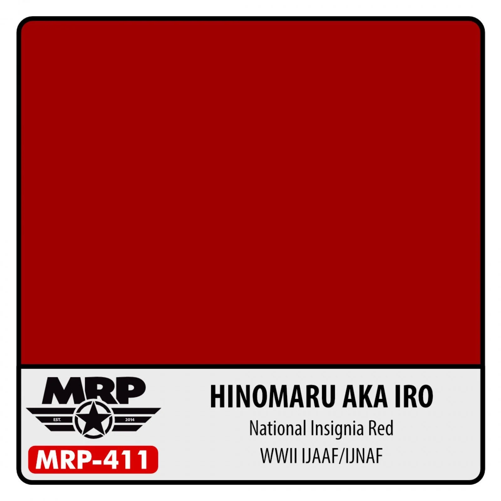 MRP-411 Hinomaru Aka Iro (National Insignia Red)