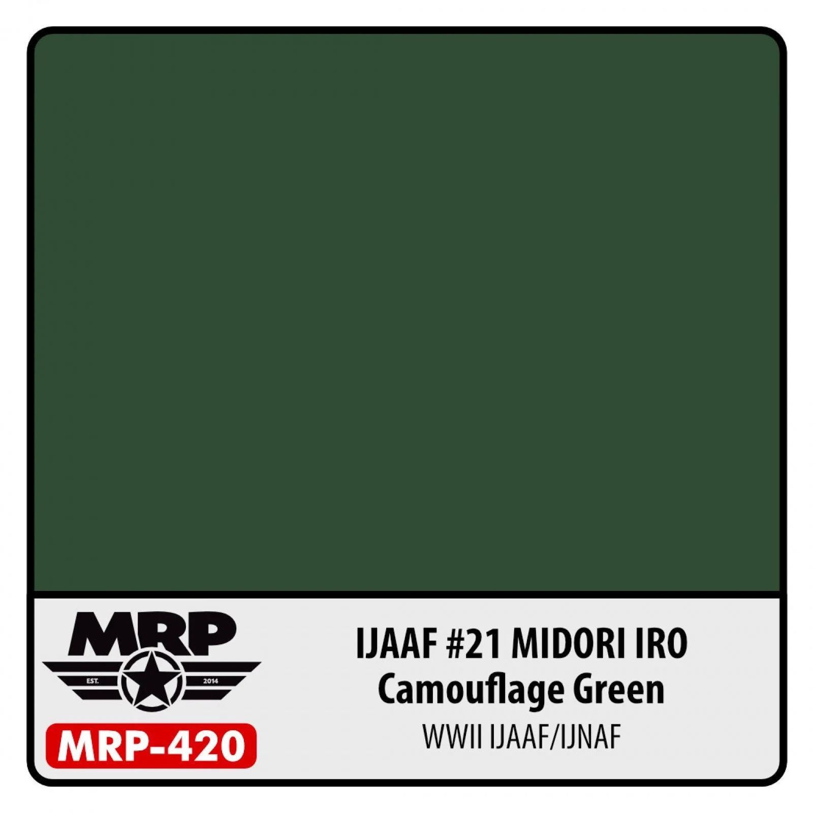 MRP-420 IJAAF #21 Midori IRO (Camouflage Green)
