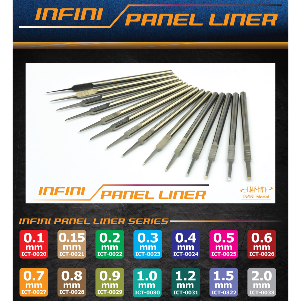 Infini Model, Panel Liner 1.2 mm — Premium Hobbies