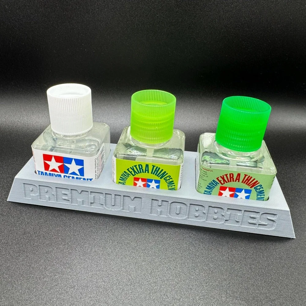 Support De Base Pour Colle Tamiya Cement 1 Place - Stable Et Pratique Pour Modélisme