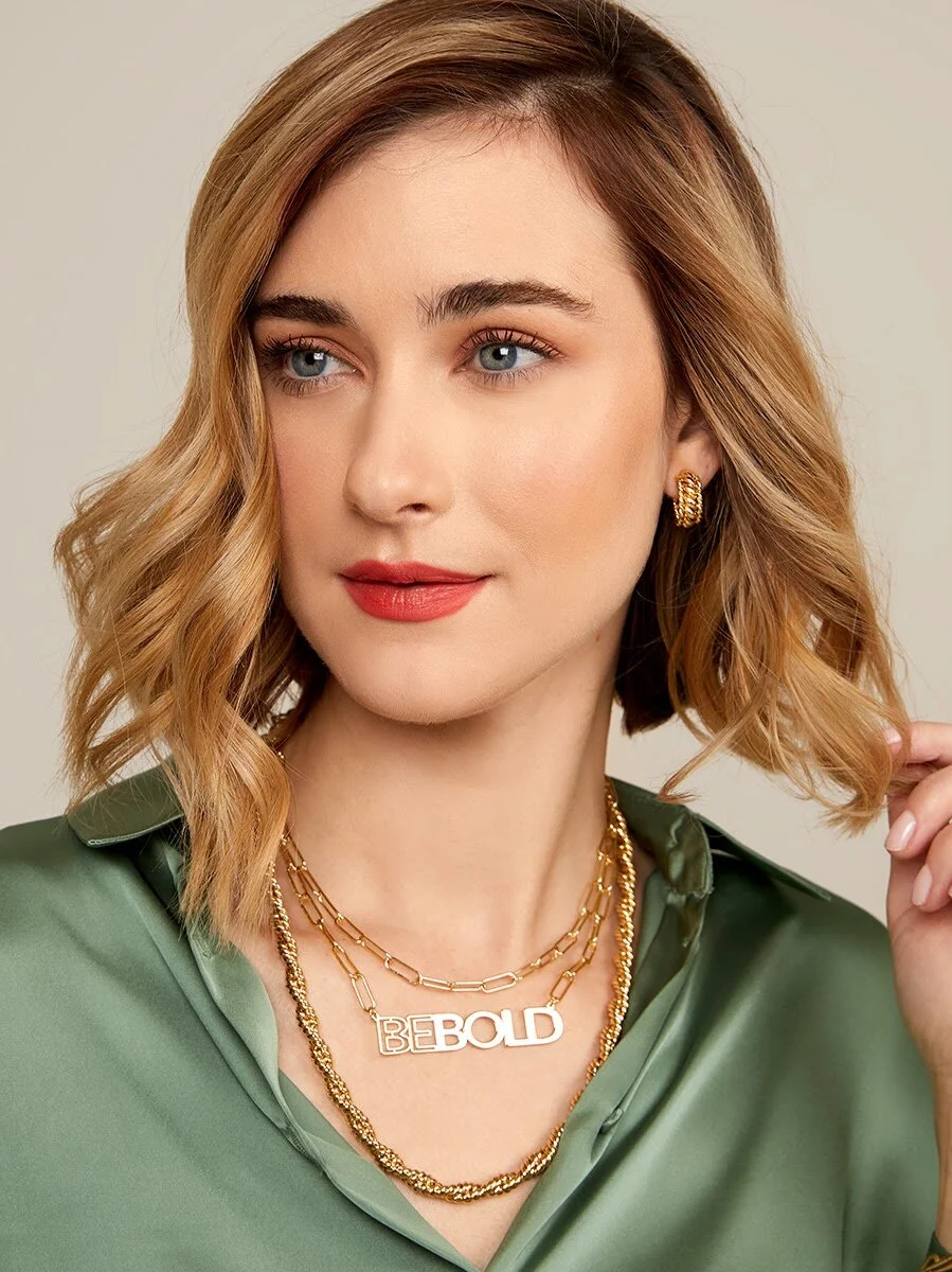 Be Bold Gold Link Necklace