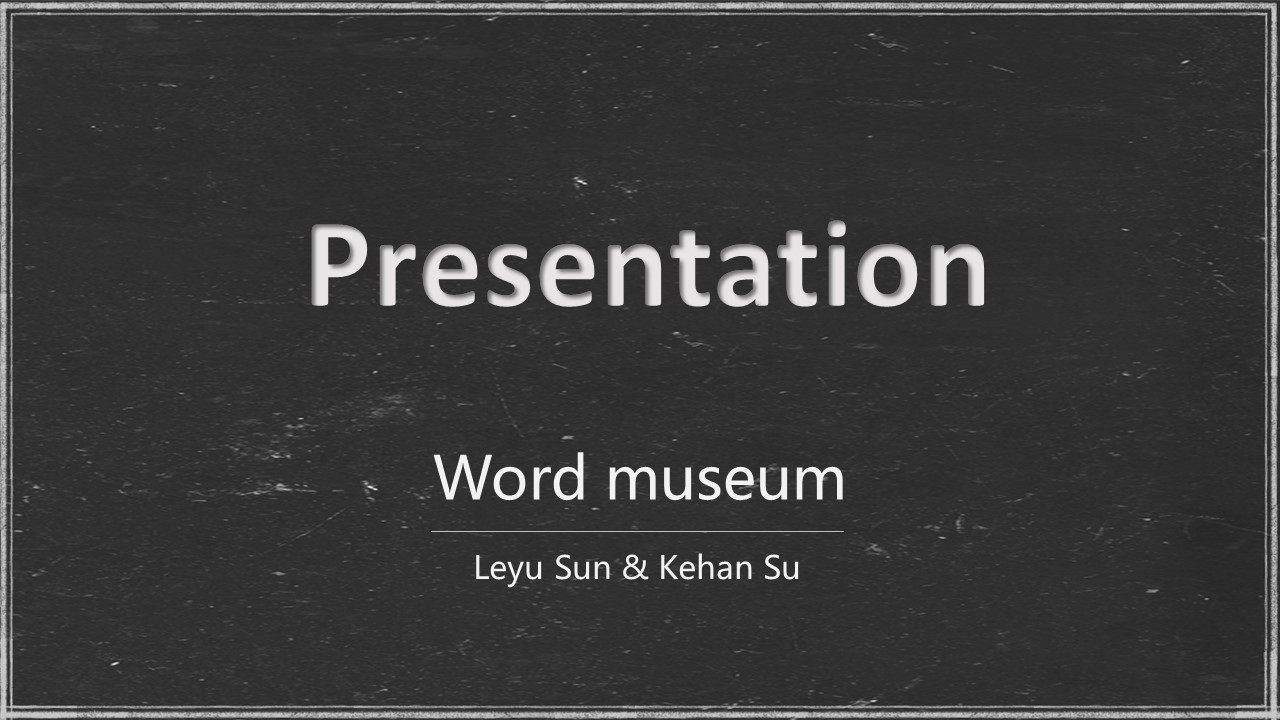 Presentation