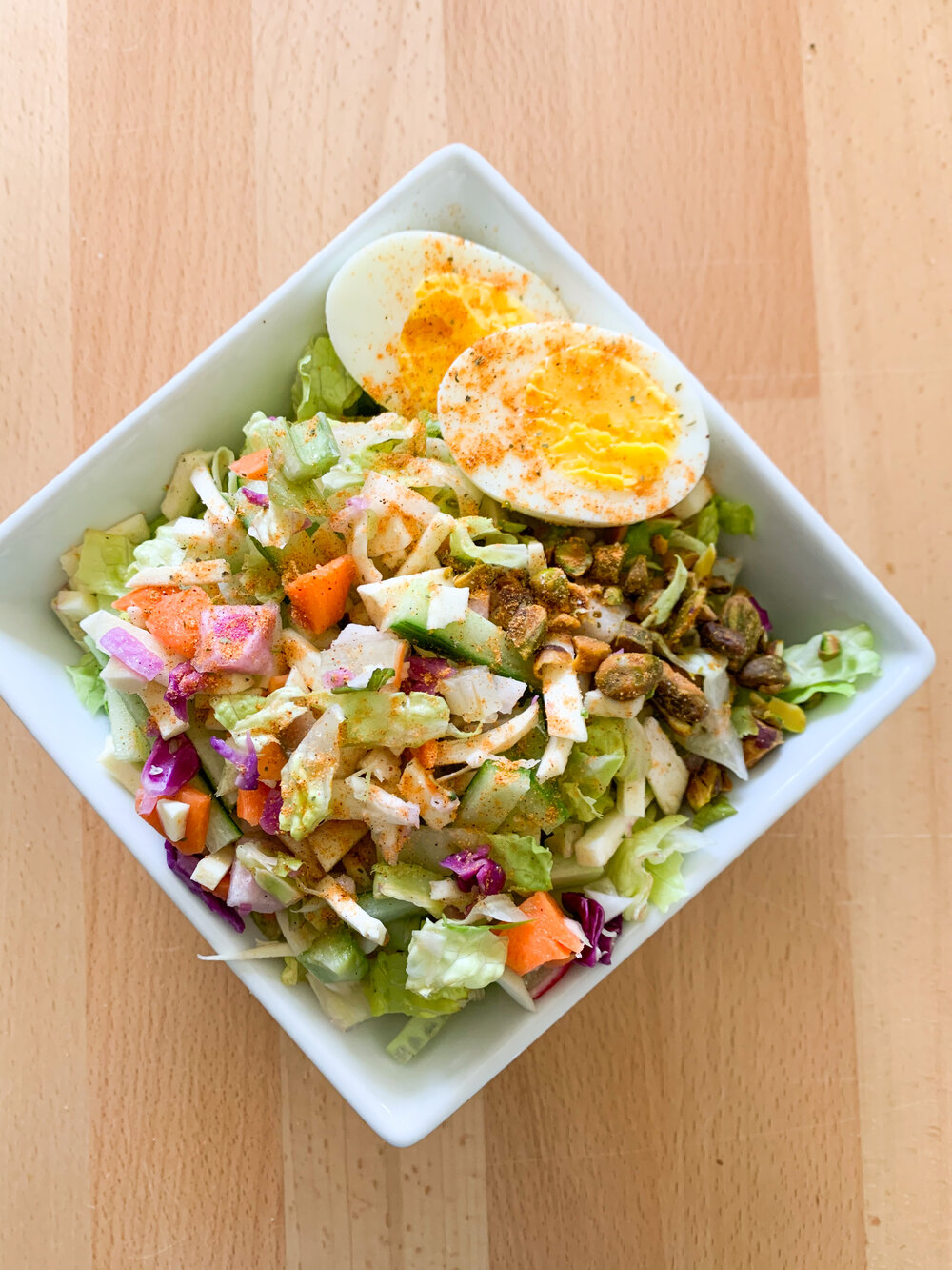 Chopped Salad + Jicama Slaw — Cincy Fit Foodie