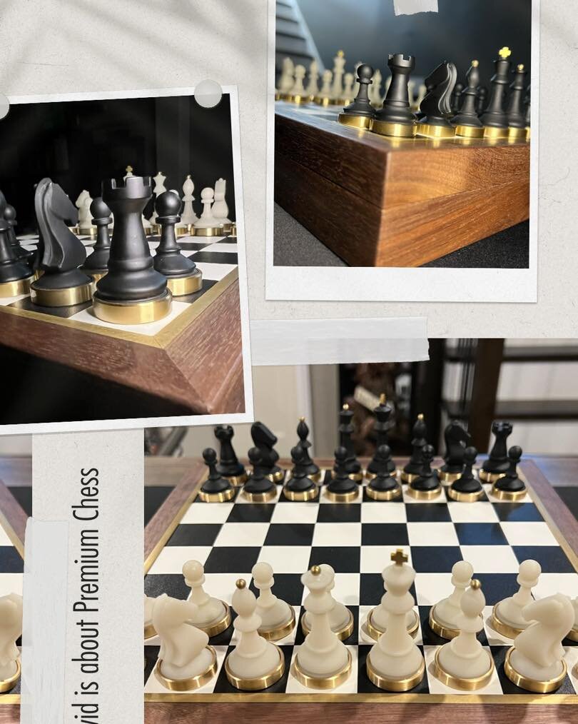 Premiering now: this week it&rsquo;s all about a handmade chess set. 

https://youtu.be/_eh59LheLoA

#chess #boardgames #brainsongames #education #gameschoolcoop #boardgamegeek #tabletopgames #boardgameaddict #boardgamecommunity #brettspiel #tabletop