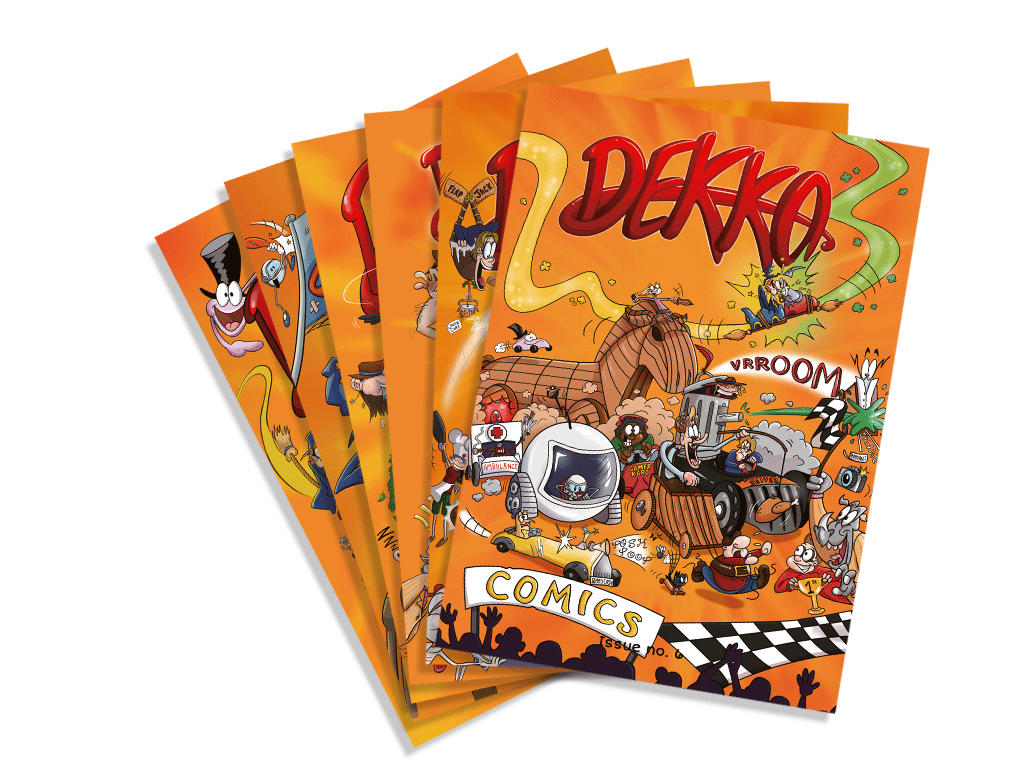 Issues 1-6 Catch-up Set — Dekko Comics