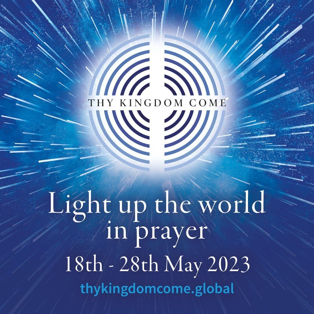 @thykingdomcomeprayer launched this year's initiative as it was Ascension Day yesterday - it is a call to prayer from Ascension to Pentecost, specifically for 5 people you know to come to Christ. It's not too late to join in! For full details, check 