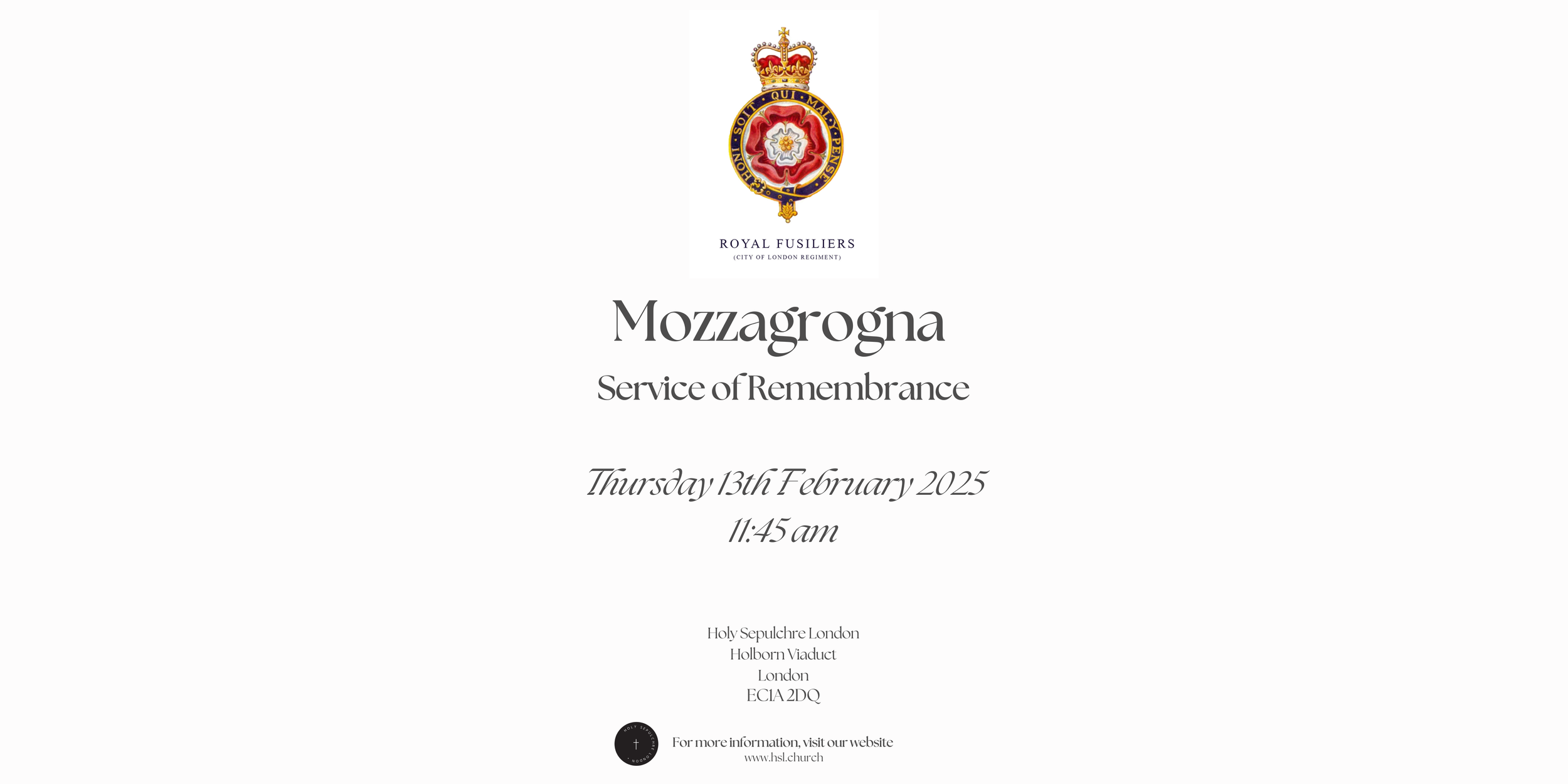 Mozzagrogna:  Service of Remembrance