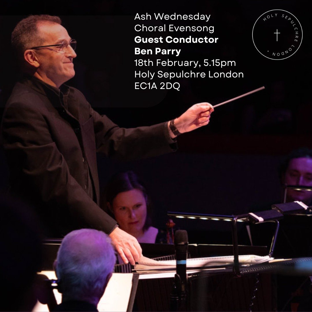Choral Evensong for #AshWednesday, 18th February will be a joint service with The Choir of Holy Sepulchre and @londonyouthchoirs . The service will be directed jointly by our Director of Music, Peter Asprey and Ben Parry