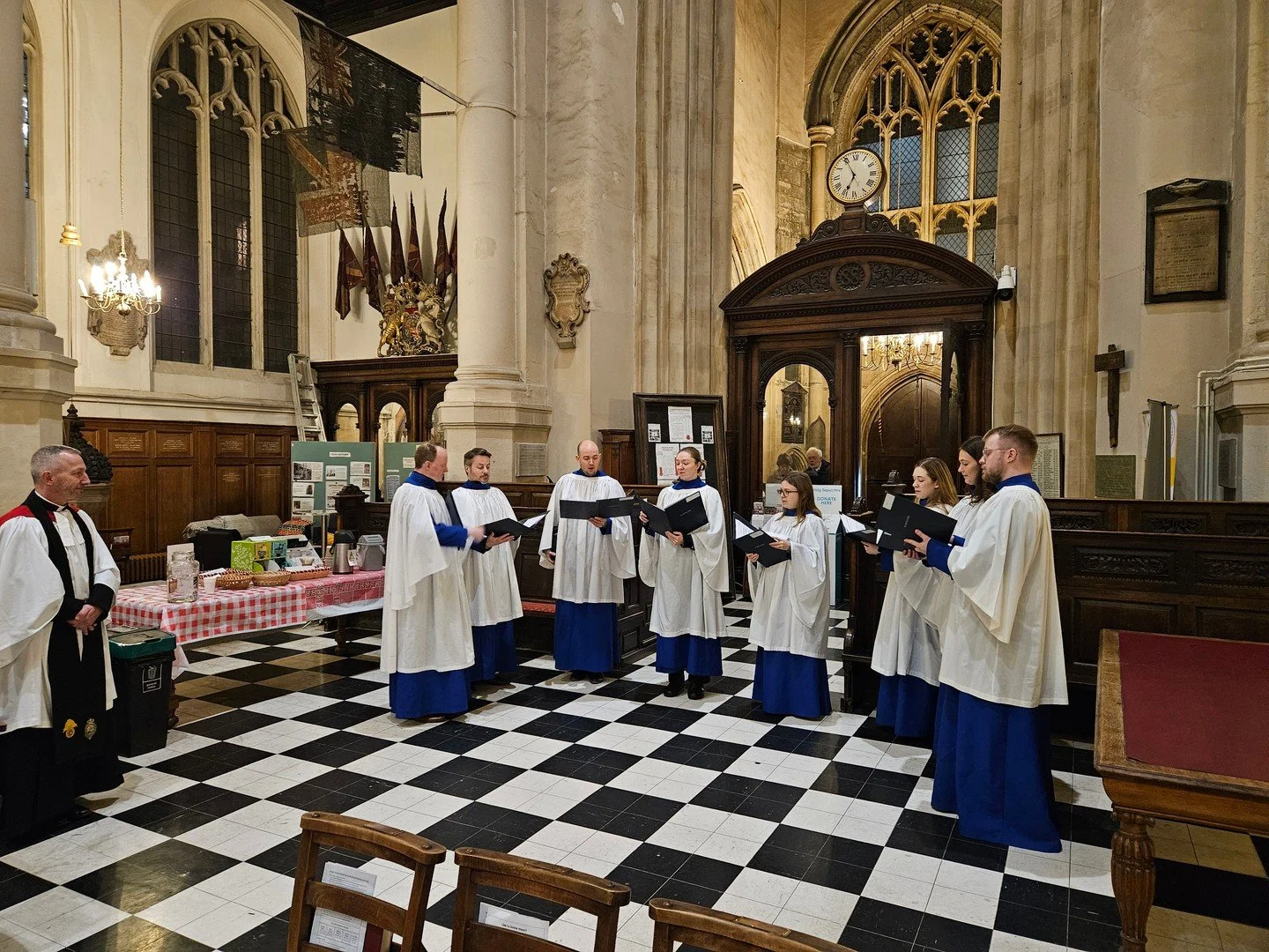 Join us from 5.15pm every Wednesday for our Choral Evensong with The Choir of Holy Sepulchre. We're located at: Holy Sepulchre London, Holborn Viaduct, London, EC1A 2DQ https://hsl.church/contact#:~:text=Opening%20times