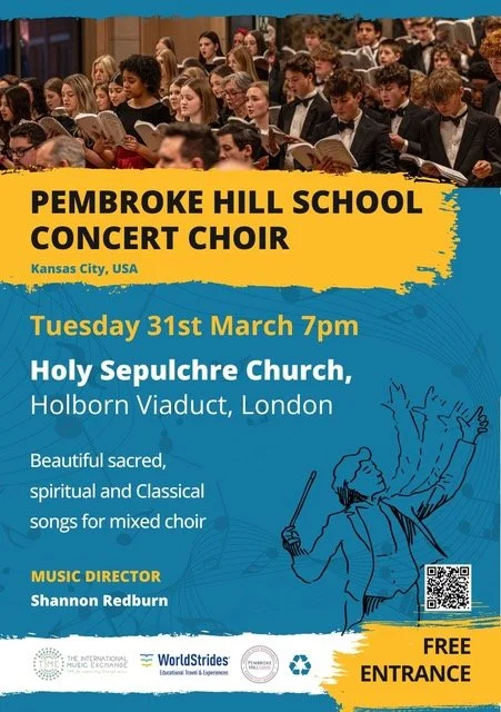 Join us (Tuesday 31 March from 7pm) to hear the Pembroke Hill School Concert Choir www.hsl.church