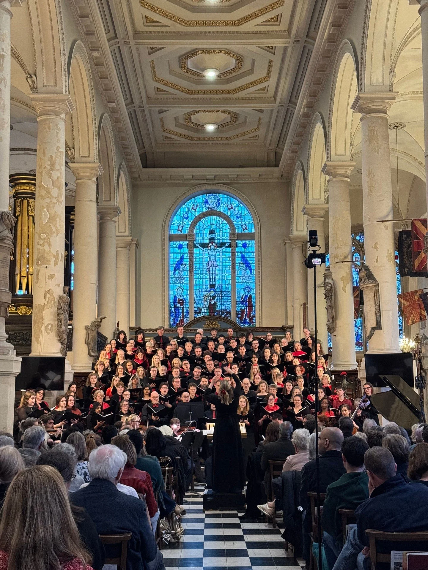 Great to host the Costanza Chorus Concert recently, with around one hundred musicians performing on our stages. Visit hsl.church/hire to find out more.  #LiveMusic #OrchestraLife #MusicVenue #ChurchAsVenue #LondonConcerts #LondonMusic #HireOurSpace #
