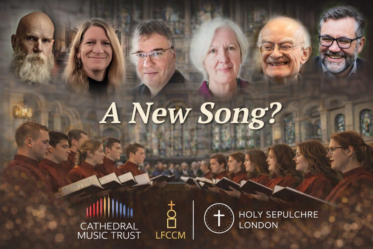 A New Song? The London Festival of Contemporary Church Music and The Cathedral Music Trust join forces for this landmark day of new music, reflection, and discussion held at #HolySepulchreLondon #TheNationalMusiciansChurch. Together with a host of re