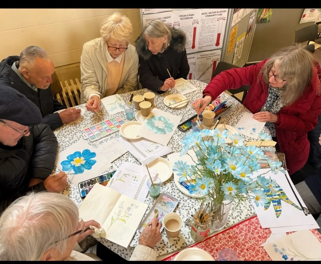Communi-Tea every Friday at Holy Sepulchre getting ready for Dementia Action Week!  We SUPPORT❤️ and continue to have enabling environments.  Visit hsl.church/what&rsquo;s on for our community events
@dementia_friends @dementia_uk @alzheimerssoc 
#de
