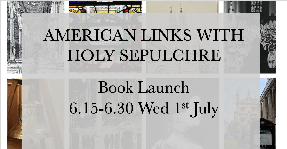 American Links with Holy Sepulchre: Book launch and talk