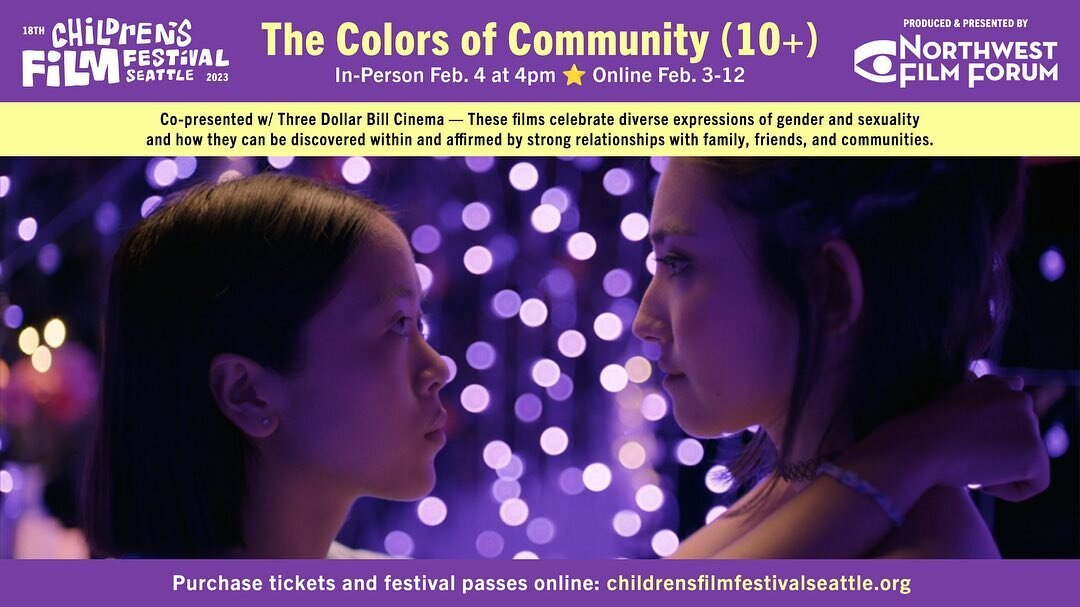 Step into a world of fantasy and fairytale at this year&rsquo;s @childrensfilmfestivalseattle! We are excited to be co-presenting The Colors of Community screening THIS SATURDAY at @nwfilmforum. You can also watch virtually Feb. 3-12. 

These short f